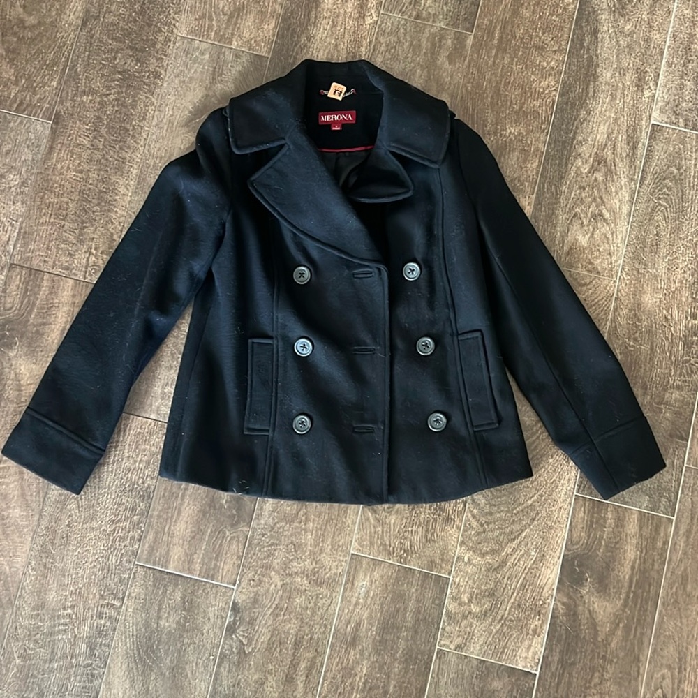 Small black formal coat